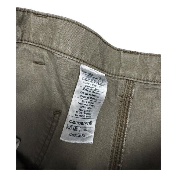 CARHARTT Casual Khaki Work Summer Shorts Mens XL 38" - Picture 5 of 6